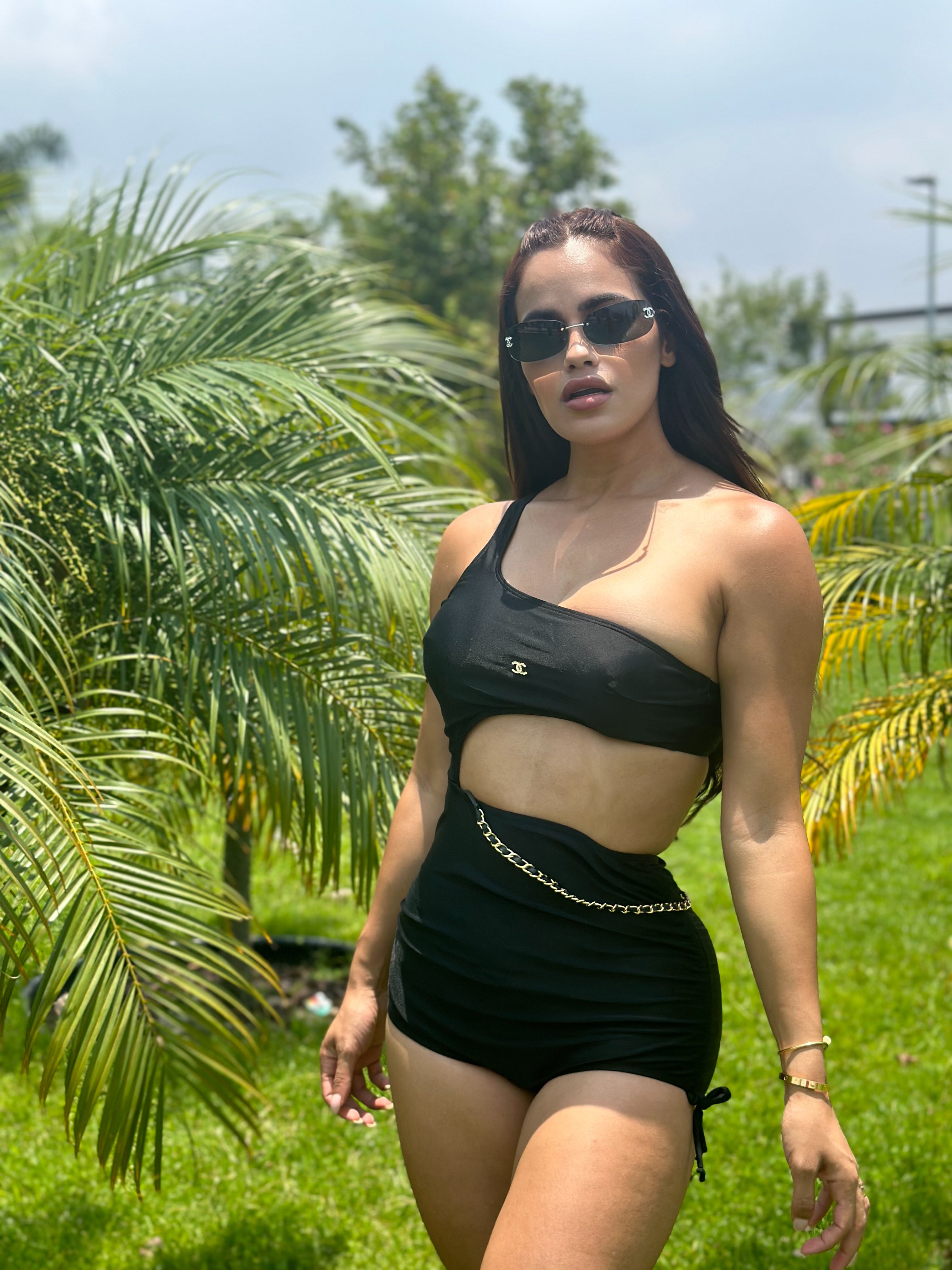 Traje de baño negro